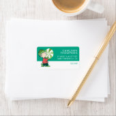 Linus Peppermint Candy Adressaufkleber (Insitu)