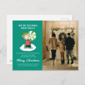 Linus Peppermint Candy Feiertagspostkarte (Vorne/Hinten)