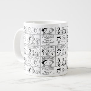 Linus Tells Lucy Sie ist Crabby Jumbo-Tasse