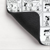 Linus Tells Lucy Sie ist Crabby Mousepad (Ecke)