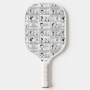 Linus Tells Lucy Sie ist Crabby Pickleball Schläger