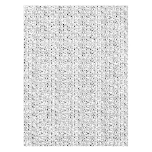 Linus Tells Lucy Sie ist Crabby Tischdecke (Vorderseite)