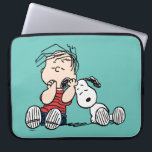Linus tröstet von Snoopy's Ohr Laptopschutzhülle<br><div class="desc">Karo aus Linus sind zum Kotzen seinen Daumen und benutzte Snoopys Ohr als Sicherheitsdecke.</div>