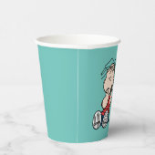 Linus tröstet von Snoopy's Ohr Pappbecher (Rechts)