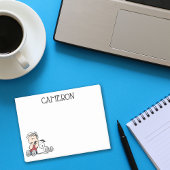 Linus tröstet von Snoopy's Ohr Post-it Klebezettel