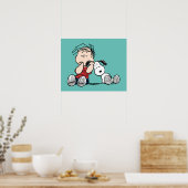 Linus tröstet von Snoopy's Ohr Poster (Küche)