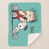Linus tröstet von Snoopy's Ohr Sherpadecke (Vorderseite)