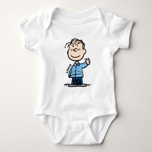 Linus Waving Baby Strampler (Vorderseite)