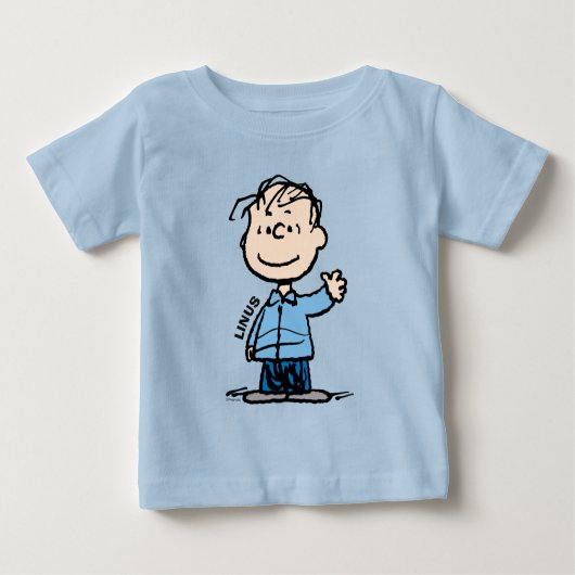 Linus Waving Baby T-shirt (Vorderseite)