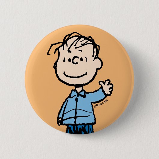 Linus Waving Button (Vorderseite)