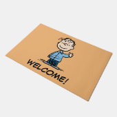 Linus Waving Fußmatte (Schrägansicht)