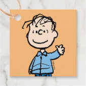 Linus Waving Geschenkanhänger (Vorderseite)