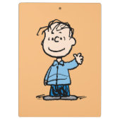 Linus Waving Klemmbrett (Rückseite)