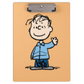 Linus Waving Klemmbrett (Vorderseite)