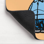 Linus Waving Mousepad (Ecke)