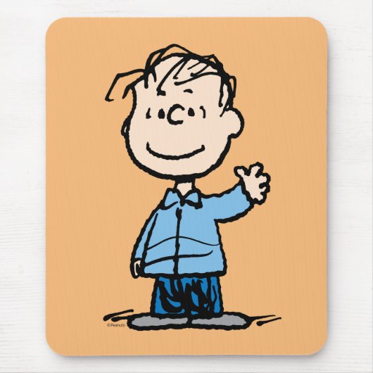 Linus Waving Mousepad (Vorne)