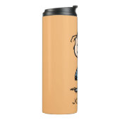 Linus Waving | Name hinzufügen Thermosbecher (Nach links gedreht)