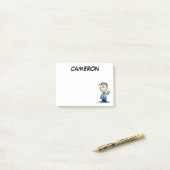 Linus Waving Post-it Klebezettel (Auf Schreibtisch)