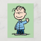 Linus Waving Postkarte (Vorderseite)