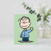 Linus Waving Postkarte (Stehend Vorderseite)