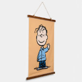 Linus Waving Wandteppich Mit Holzrahmen (Gewinkelt)