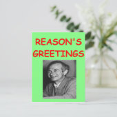 Linuspfeifen Postkarte (Stehend Vorderseite)