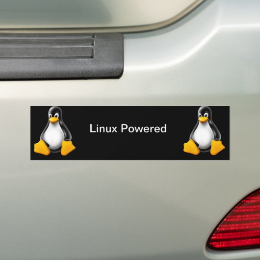 Linux angetriebener Autoaufkleber (Auf Auto)