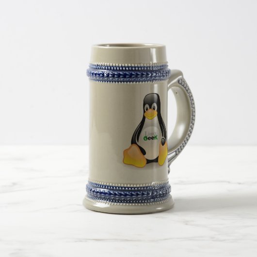 Linux-Aussenseiter Stein Bierglas (VorderseiteRechts)