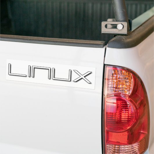 LINUX AUTOAUFKLEBER (Auf Lkw)