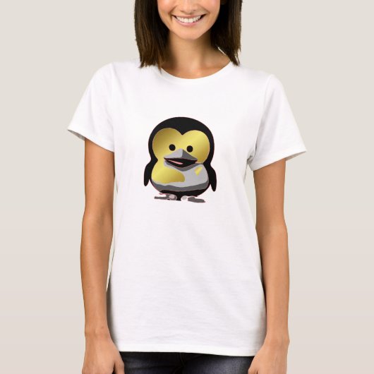 Linux-Baby-Tux d'Or T-Shirt (Vorderseite)