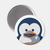Linux Baby Tux II Magnet (Vorderseite/Rückseite)