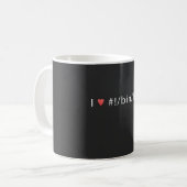 Linux-Benutzer Kaffeetasse (Vorderseite Links)
