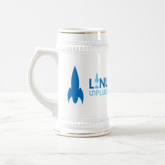 LINUX Bierstein Bierglas (Links)