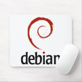 Linux-Debian-Mousepad Mousepad (Mit Mouse)