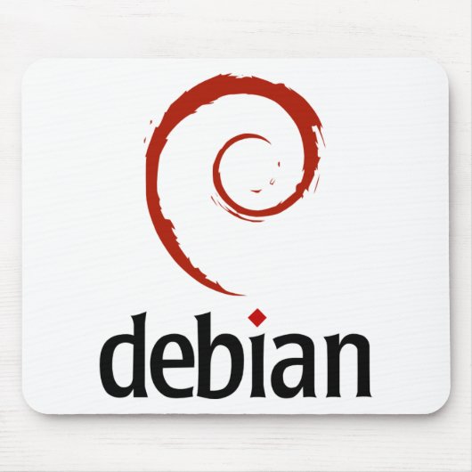 Linux-Debian-Mousepad Mousepad (Vorne)