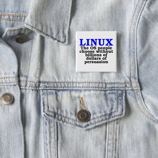 Linux. Die OS-Leute wählen… Button (Beispiel)