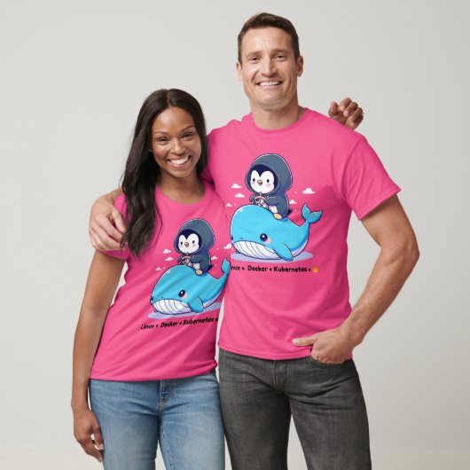 Linux Docker Kubernetes T-Shirt (Unisex)