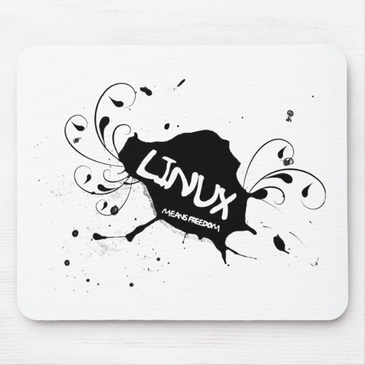Linux-Durchschnitt-Freiheit Mousepad (Vorne)