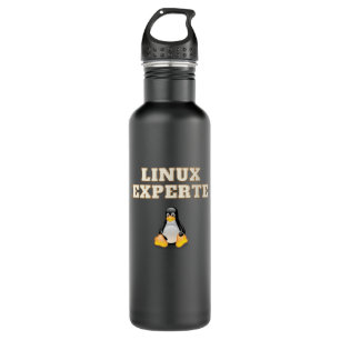 Linux-Experte Edelstahlflasche
