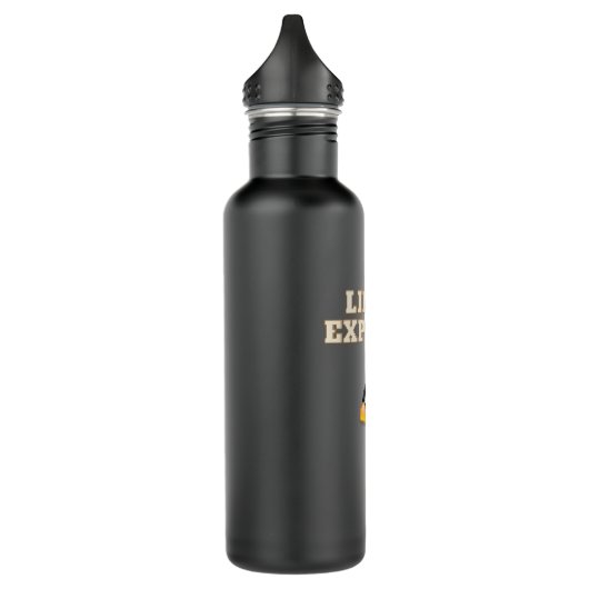 Linux-Experte Edelstahlflasche (Links)