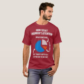 Linux Fish Windows Fish Funny Tech Humor T T-Shirt (Vorne ganz)