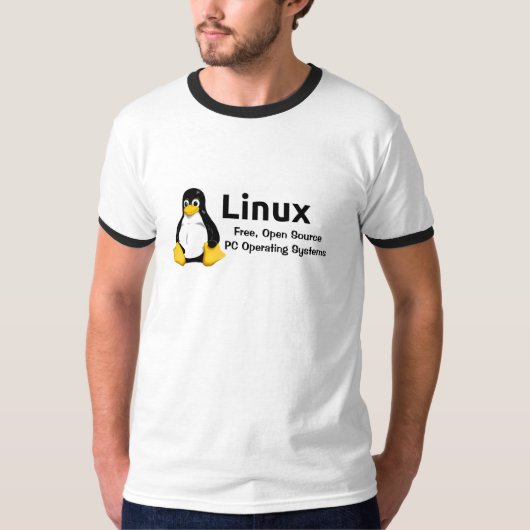 Linux: Freier, offener QuellT - Shirt (Vorderseite)