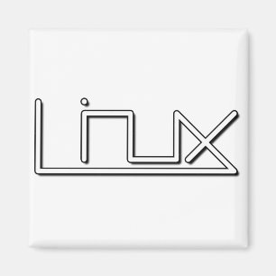 Linux (glatt) magnet