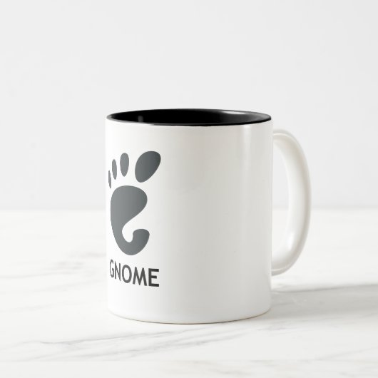Linux GNOME -1 Tasse (VorderseiteRechts)