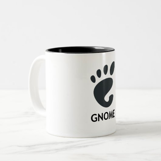 Linux GNOME -1 Tasse (Vorderseite Links)
