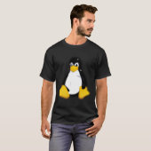 Linux Gray Small T-Shirt (Vorne ganz)