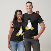Linux Gray Small T-Shirt (Unisex)