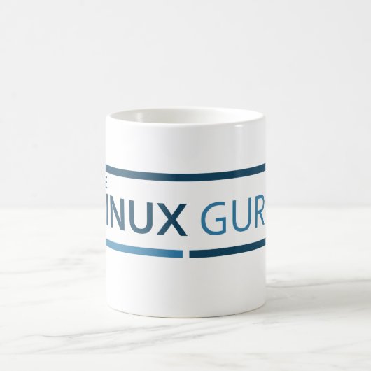 Linux Guru Kaffeetasse (Mittel)