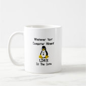 Linux-Heilungs-Tasse Kaffeetasse (Links)