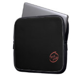 Linux innerhalb der Laptop-Hülse Laptopschutzhülle (Vorderseite Links)